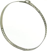 Vista 8 de Kit de abrazaderas de arranque de eje CV universal ajustable de acero inoxidable, abrazadera de bota CV 30 piezas