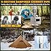 Sauna Hot Tent Stove Camping Heater Rocket stove Portable Pellet Stoves for Home Heating