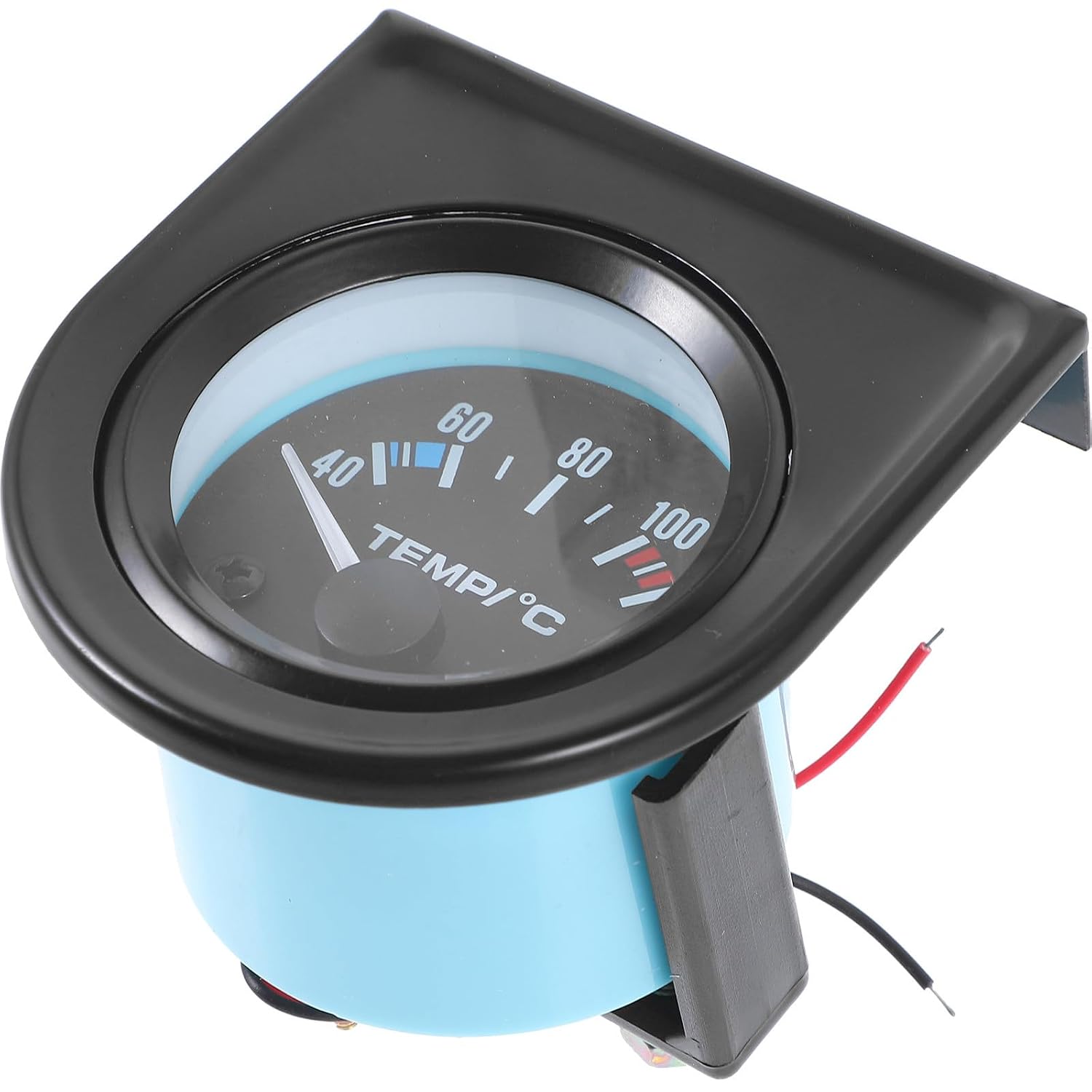 Mechanical Water Temperature Gauge 52mm Car Accessory Water Temp Meter 40-120℃ for Vehicle Cooling System Temperature Monitoring