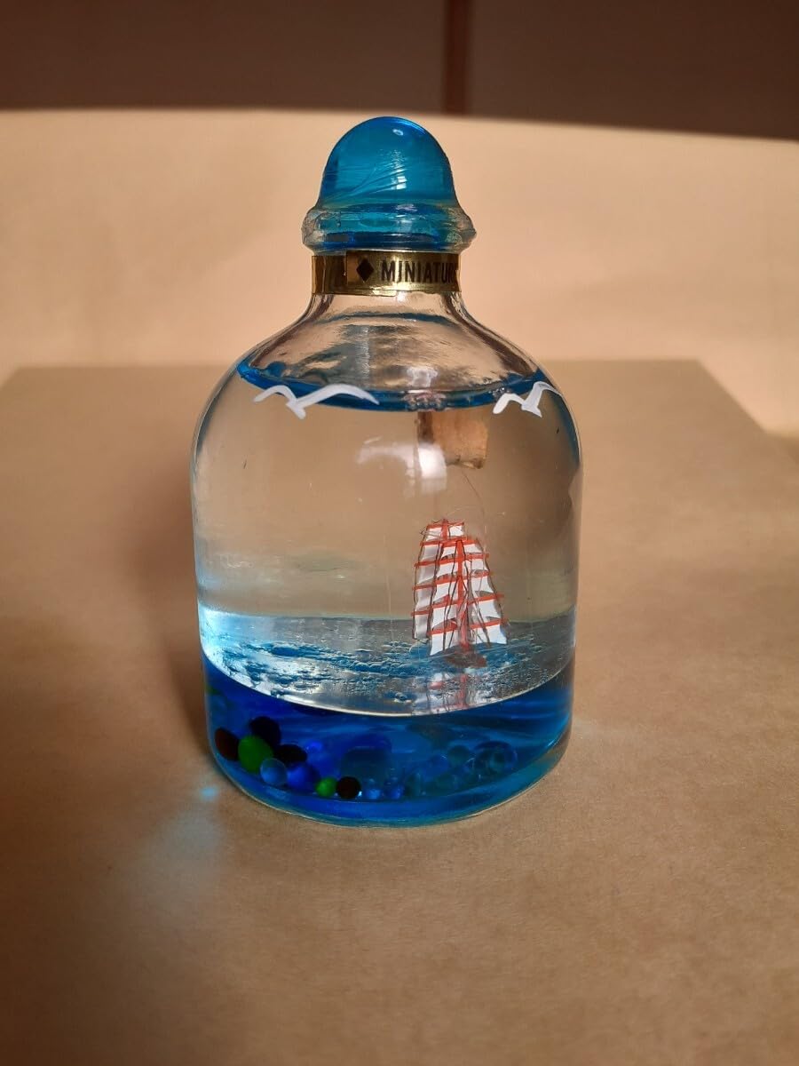 Amazon.co.jp: レトロ オイルドーム ミニチュアボトル 日本丸 タマダ