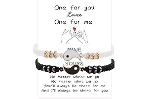 Yin Yang Couple Bracelets: Long-Distance Connection at Your Fingertips