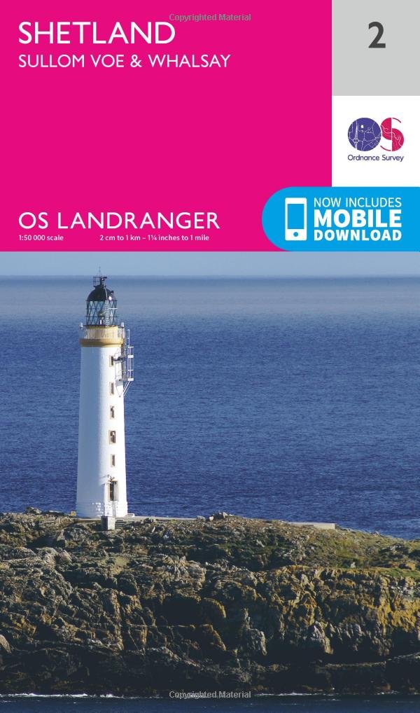 Shetland - Sullom Voe & Whalsay by  Ordnance Survey - 9780319261002