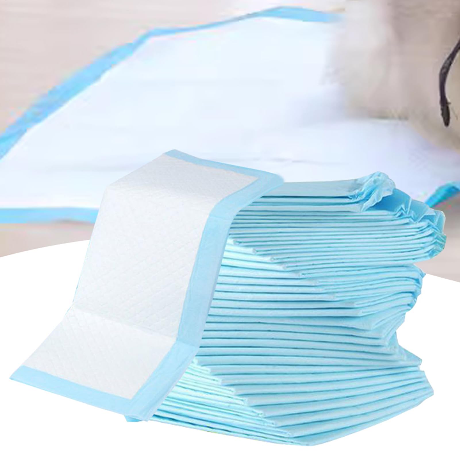 - Tampons À Langer De 13x18 Pouces - Doublures Imperméables Jetables De 100 Pc, Tapis De Protecteur À Changement De Couches, Tampon Soufflant, Pads Pour Adultes À L'épreuve Des Fuites