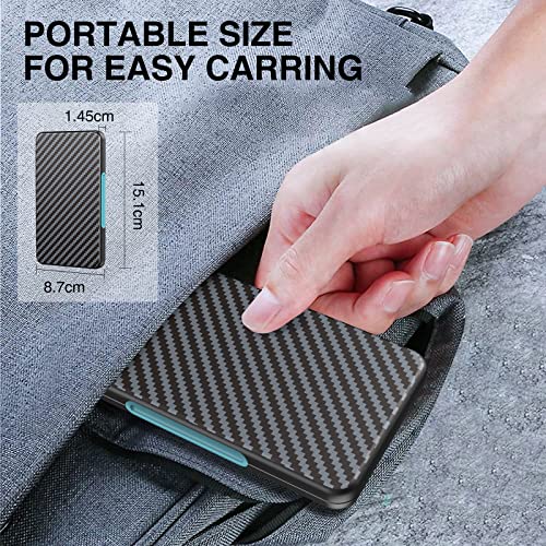 Heiying Memory Card Case For Sd Card And Tf Card, Portable Sd Card Holder Sd Sdhc Sdxc Tf Card Storage With 20 Sd Card Slots & 20 Micro Sd Card Slots. #TOP5