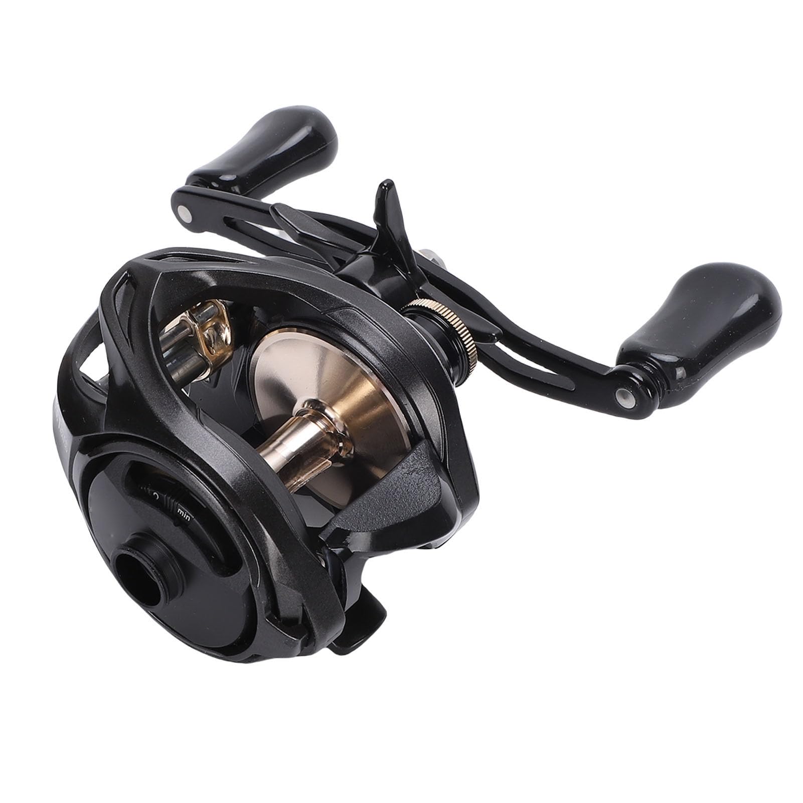 Prawy Uchwyt Baitcaster 16KG Hamulec |Lekki Kompozytowy Kołowrotek na Przynęty do Połowów Słodkowodnych w Słonej wodzie. Gotowy do Dalekich Rzutów