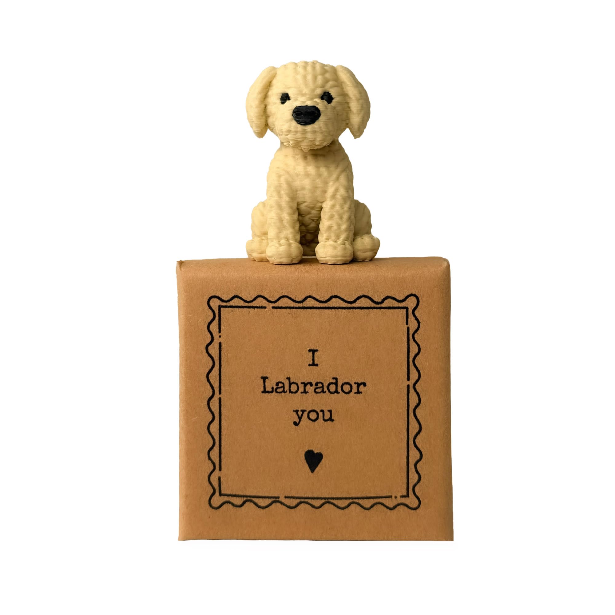 Image Industry I Labrador You – Tiny Little Gifts – Labrador Keepsake in Small Gift Box – Sentimental Style Gift for Dog Lovers, Best Friend or Loved One (Yellow)