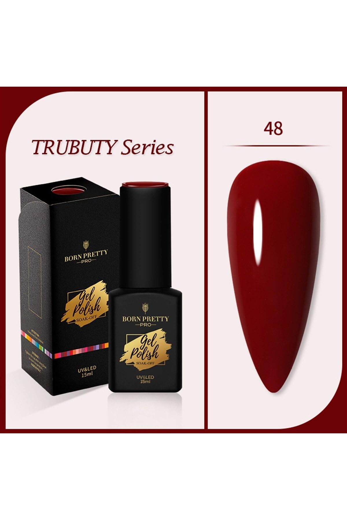 Born Pretty Trubuty Serisi Kalıcı Oje 15 Ml 48 (52184-48) 1820