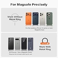 Vista 8 de A2C Soporte de teléfono para bicicleta Peloton, soporte de teléfono para cochecito con imanes fuertes, correa ajustable para carrito de compras