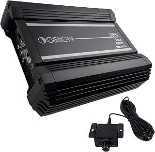XTR750.4 High Power Class A/B 4-Channel Amplifier, 750W RMS, 2/4 Ohm Stable, HP/LP Crossover, Bass Boost, MOSFET, Bass Knob, Made in Korea