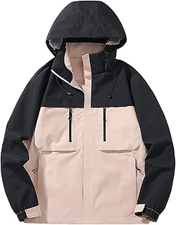 Chaqueta de hombre cortavientos e impermeable ligera transpirable con capucha Softshell senderismo carrera táctica militar trabajo pesca caza montañismo casual senderismo camuflaje extraíble
