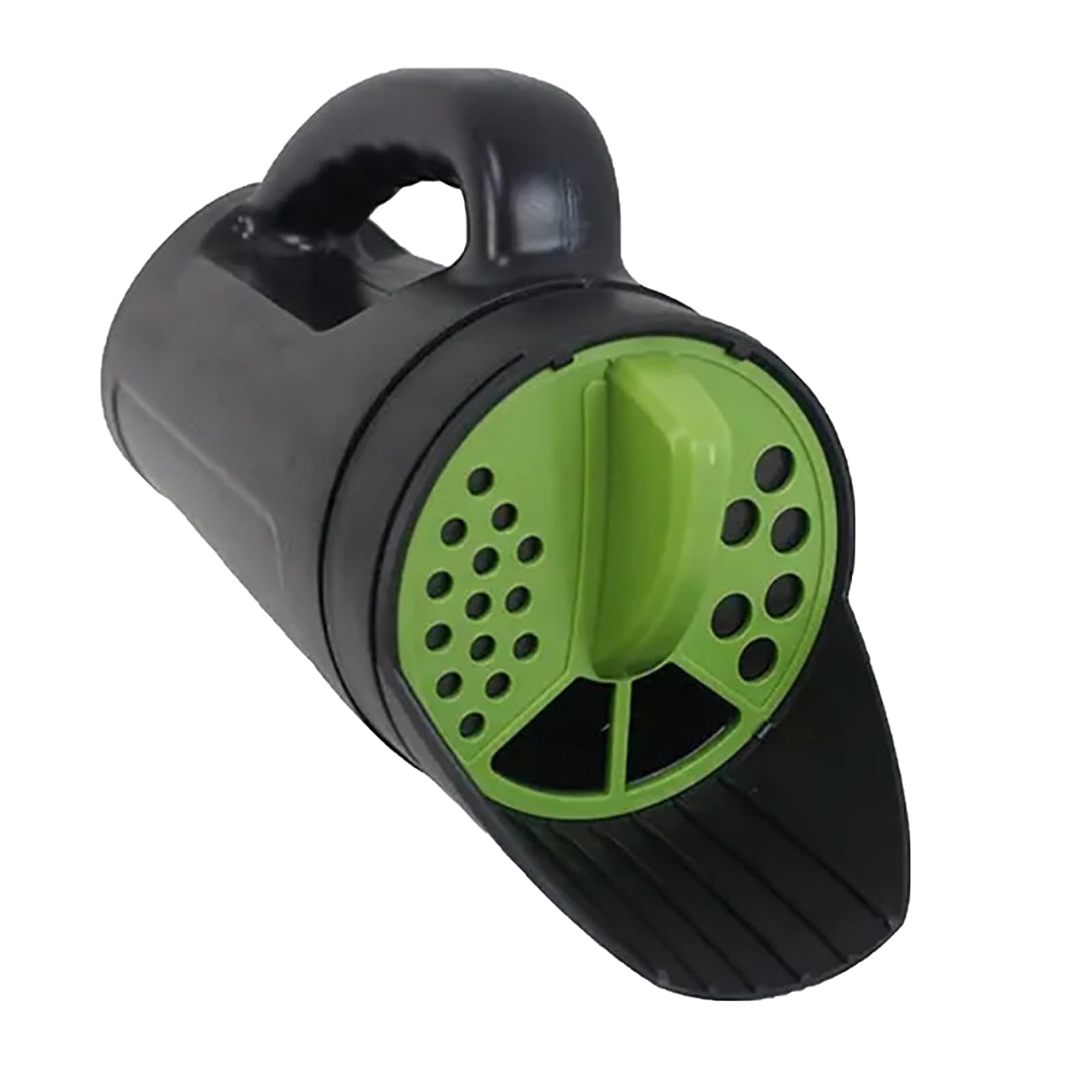 Eznaobo 1L Handheld Seed Spreader,Grass Seed Spreader, Adjustable Dial Salt Spreader, Feed Seeding Fertiliser Spreader For Grass Seed, Garden Lawn and Ice Melt (black)