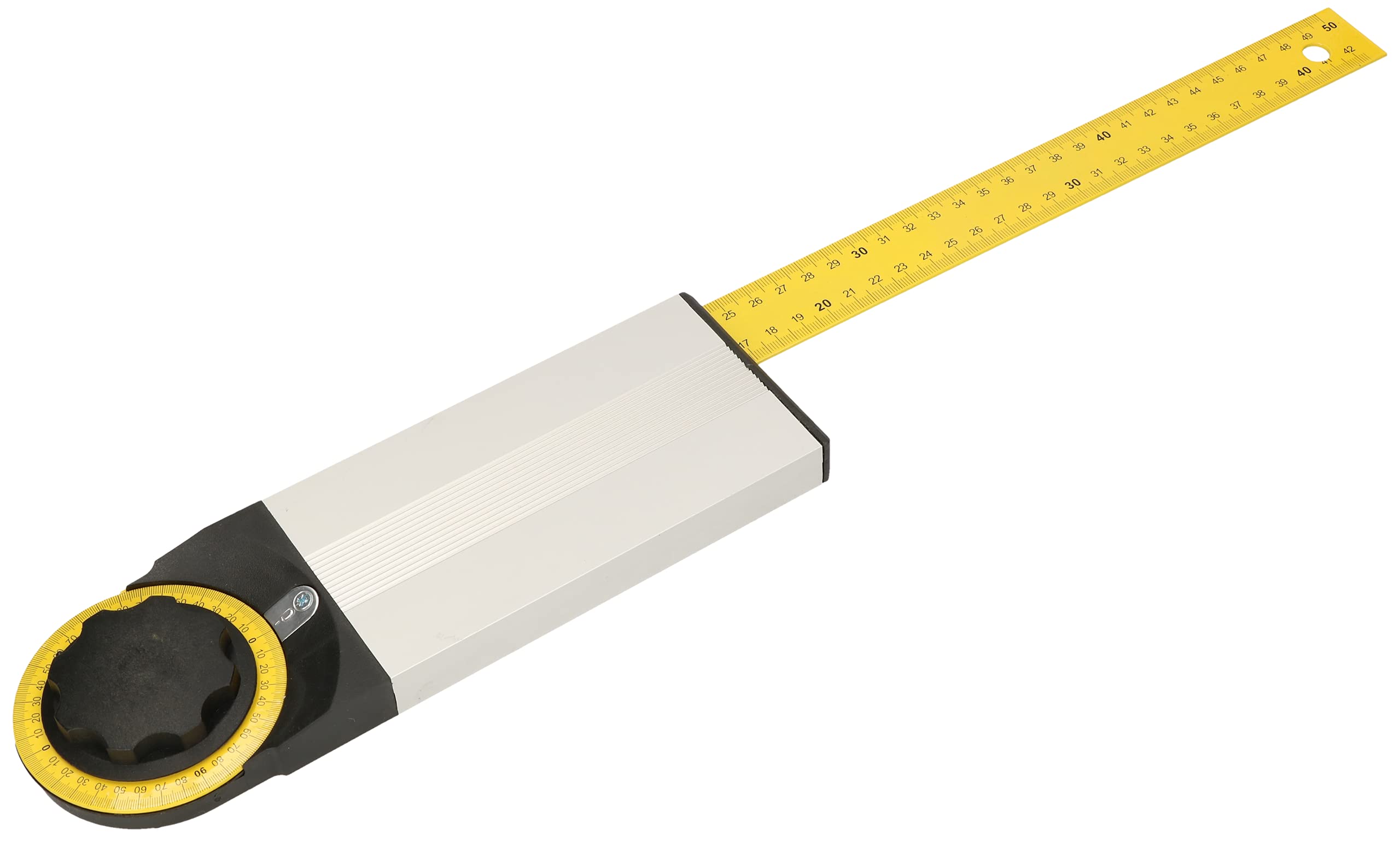 KOTARBAU® Winkelmesser 500 mm Einsteilbar mit Skala 0°–90° für präzise Messungen