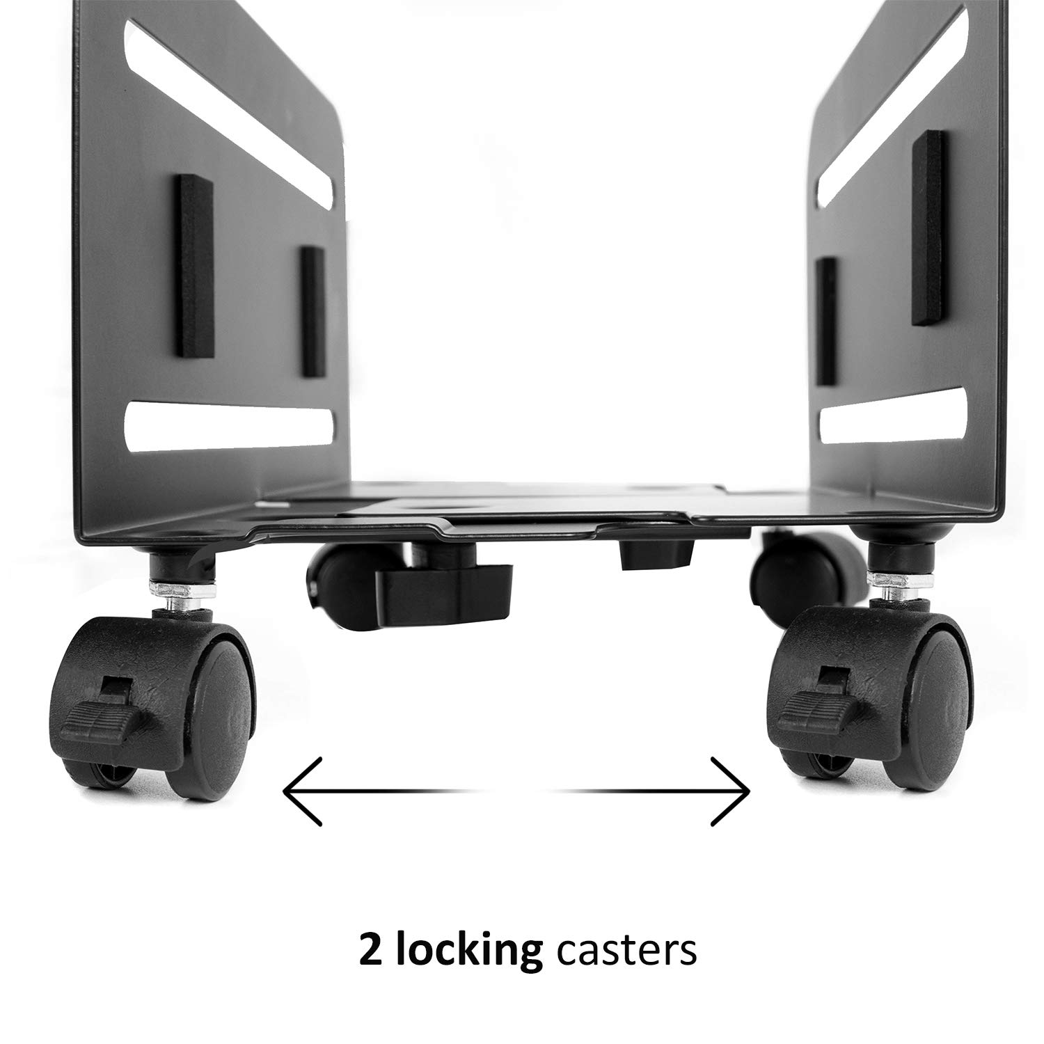 Soporte Universal para Computadora con Ruedas Soporte Móvil para CPU Computadora Carro de hasta 10 kg