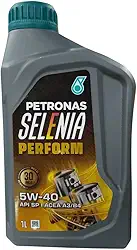 Óleo Sintético 5W40 Selenia Perform API SP Petronas 1 Litro