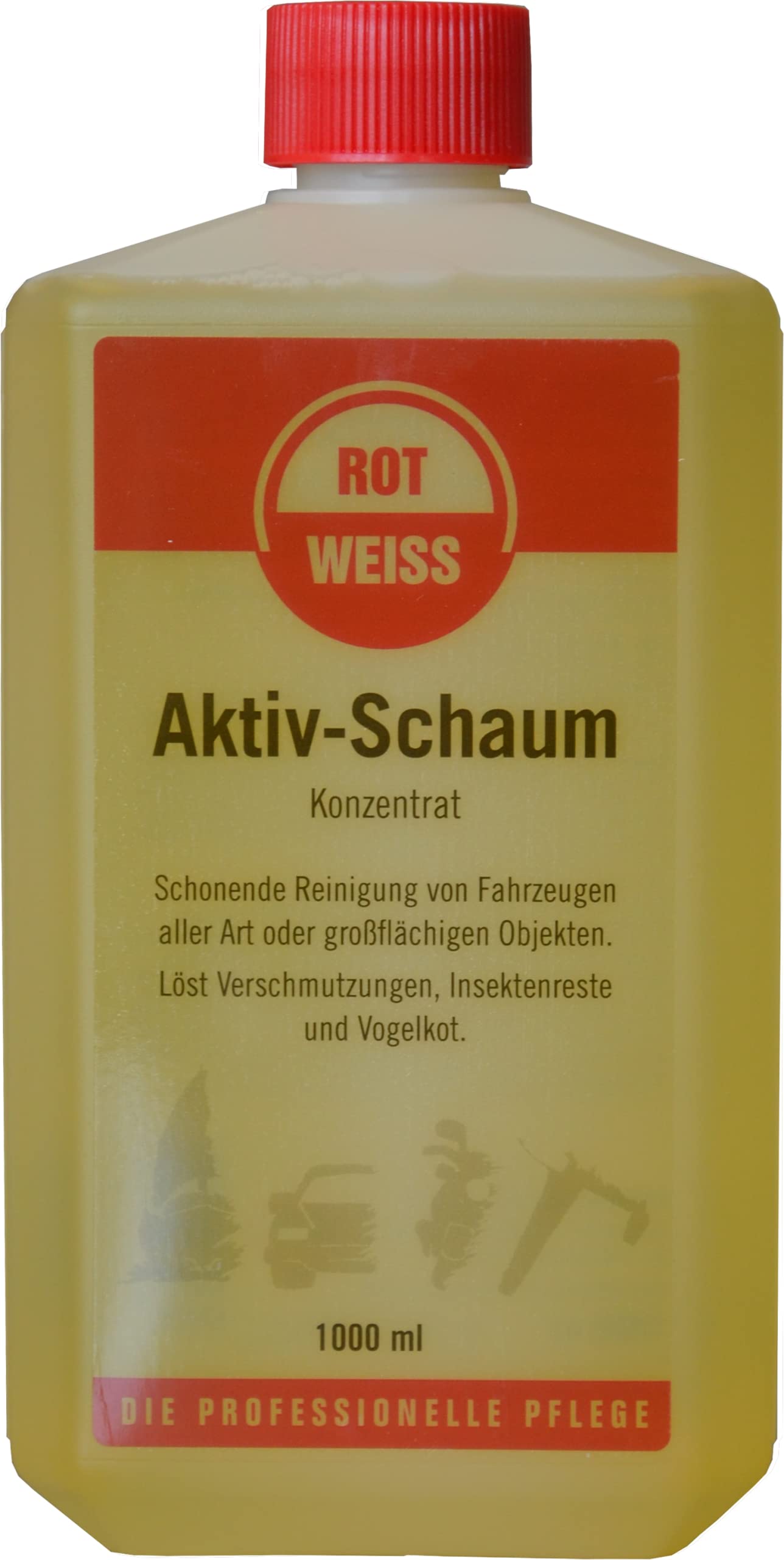 Rotweiss 9110 Active Foam with Shine Wax, 1000 ml