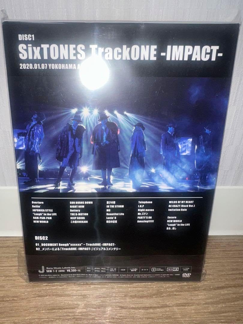 sixtones trackone-impact-〈初回盤 2枚組〉 SixTONES/TrackONE-IMPACT