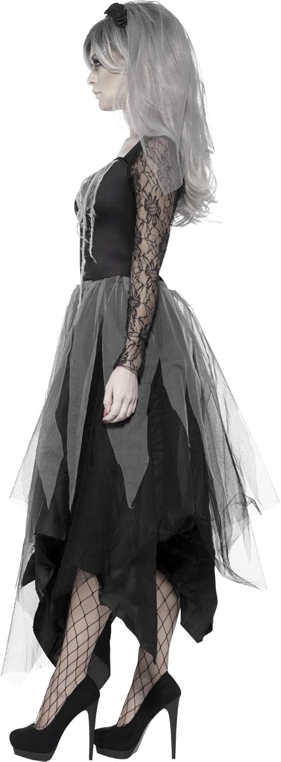 Smiffys Women's Graveyard Bride Costume