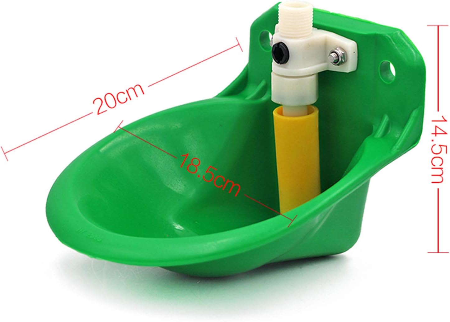 NC Goat Watering Bowl Automatic Water Trough Sheep Drinking Waterer Cups for Small Cattle,Sheep, Goats, Piglets, Small Horses Farm Livestock Supplies (Copper Valve) : Pet Supplies