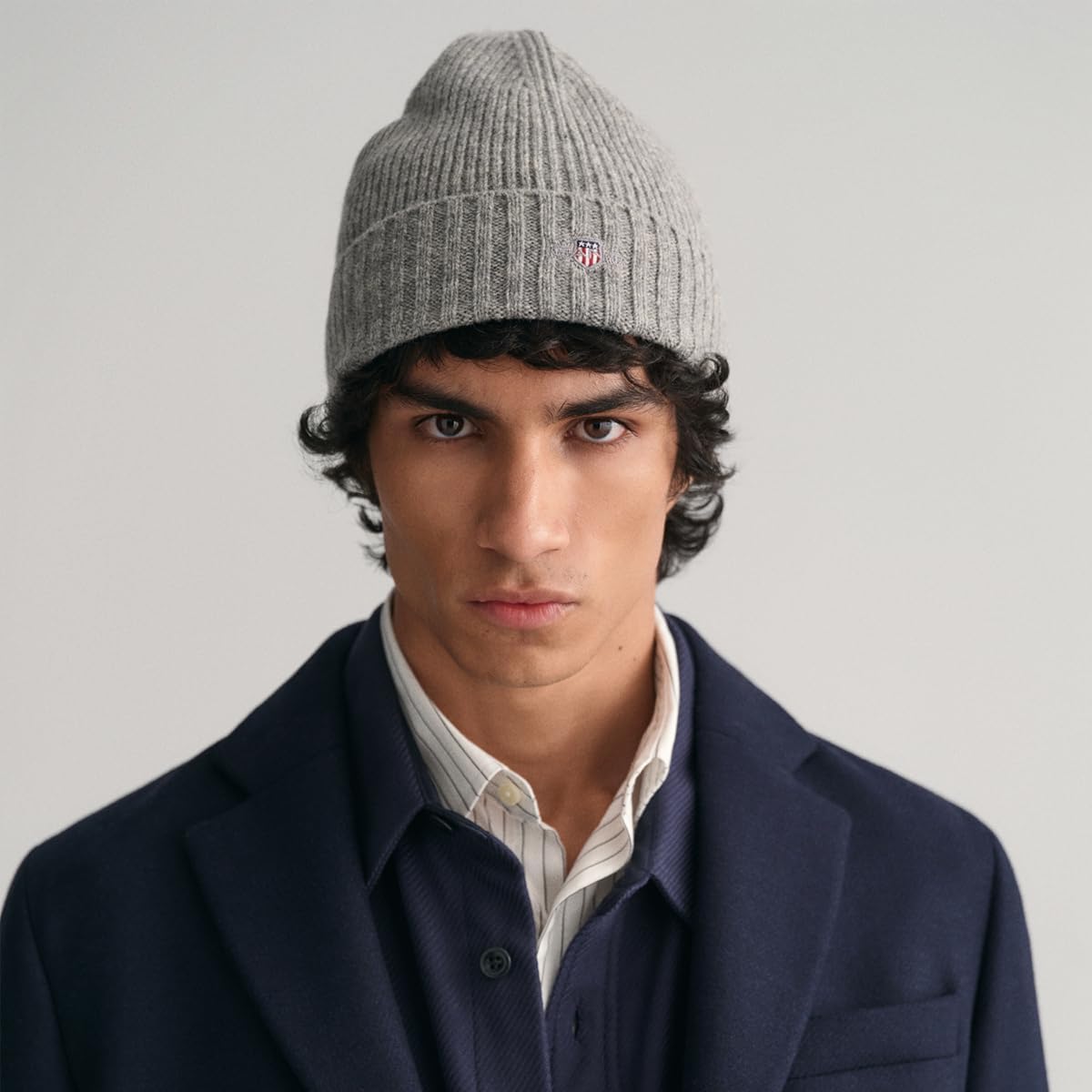 GANT Unisex. Gorro de Lana Shield - Boina Unisex Adulto