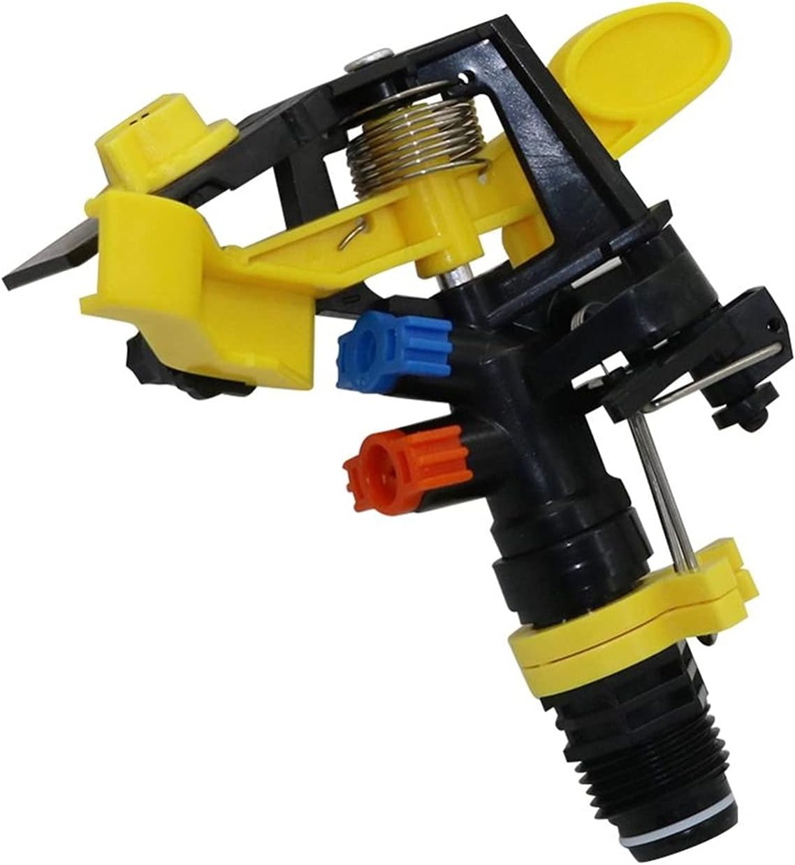 Gardening Irrigation Dripper 360-degree Rotating Jet Sprinkler Garden Lawn Landscape Farmland Sprinkler Irrigation Watering Dual Outlet Nozzles 5 Pieces