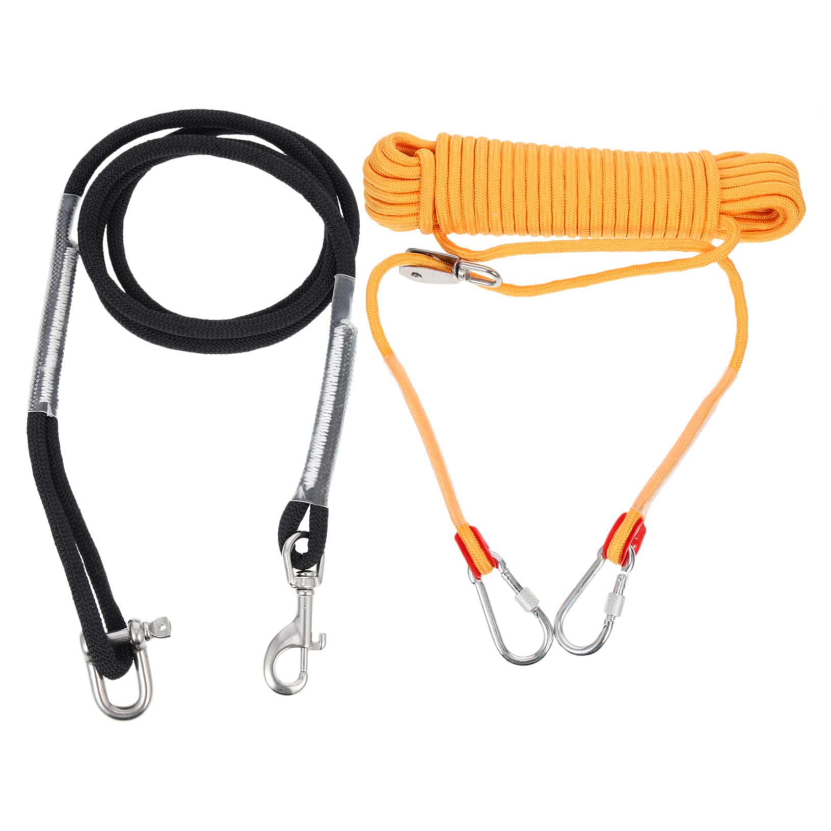 ibasenice Cadena para Mascotas Resistente Al Desgaste Cable para Pasear y Correr Perros para Acampar Correa Perros De Metros Correa