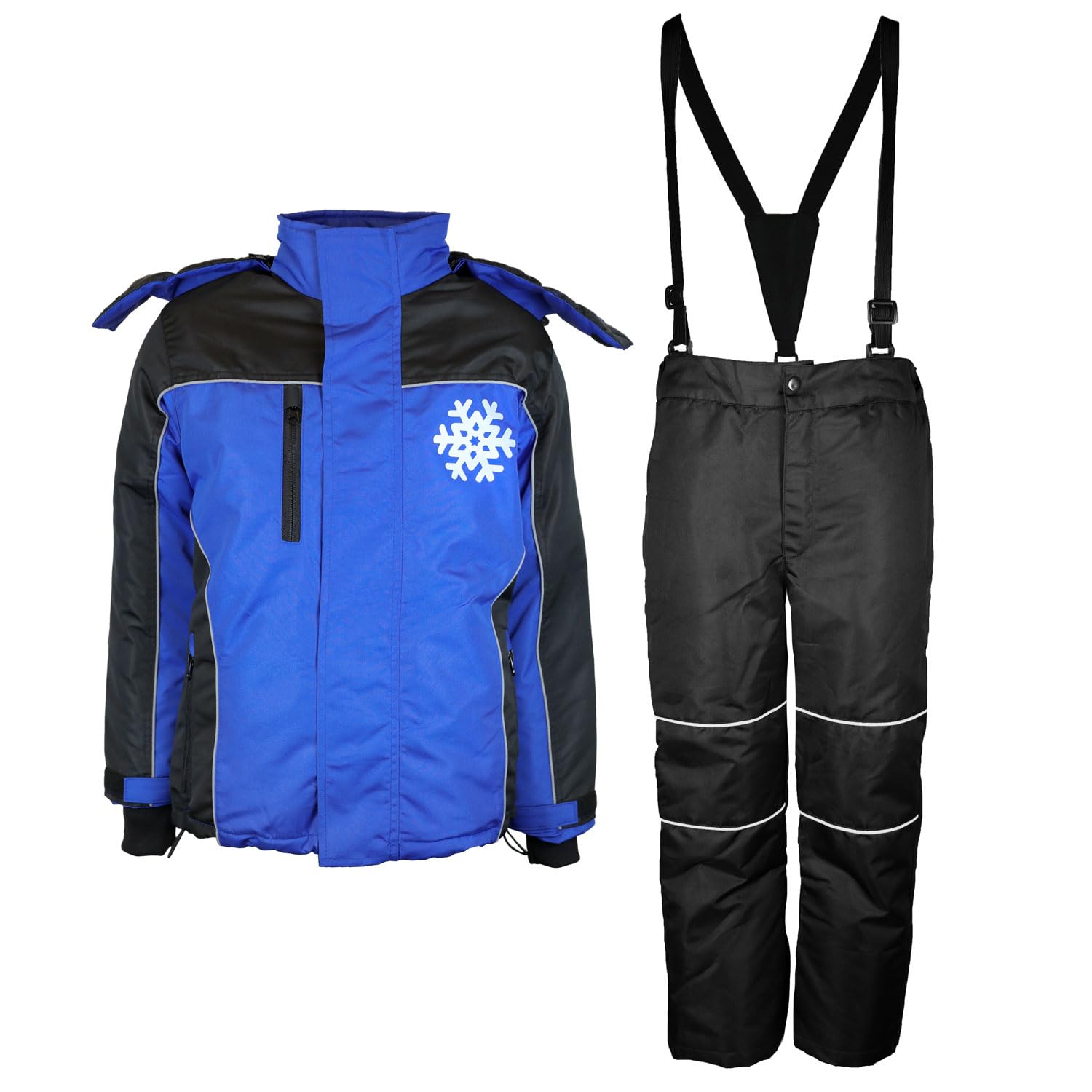 Kinder Skianzug 2tlg Set Skijacke mit Skihose Mädchen Jungen - Schneeanzug Olli zweiteilig