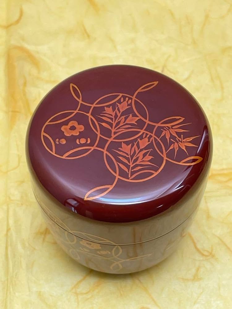 茶道具 中棗 白檀 七宝蒔絵 早見征一作 共箱 作歴の栞付 裏千家 表千家 Amazon.co.jp: 茶道具 中棗 白檀 七宝蒔絵 早見征一作 共箱 作歴