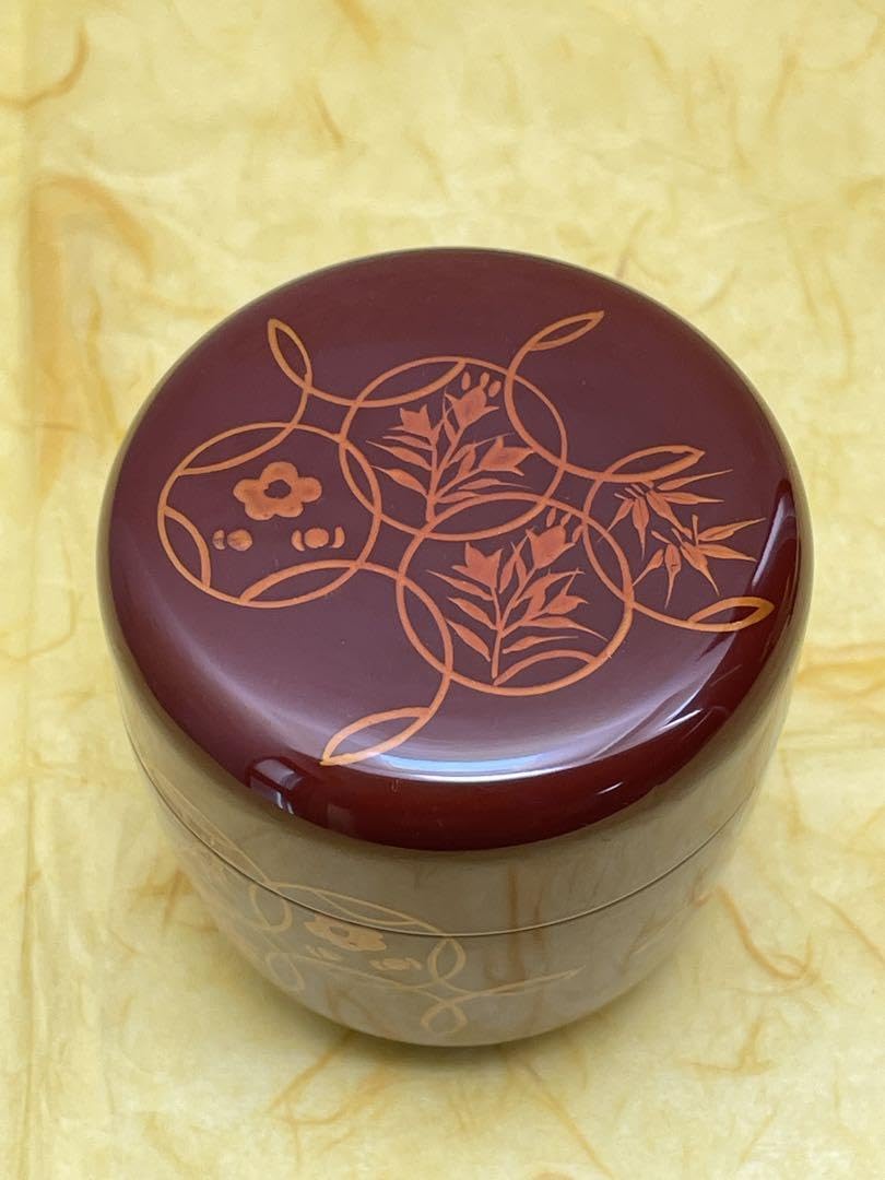 茶道具 中棗 白檀 七宝蒔絵 早見征一作 共箱 作歴の栞付 裏千家 表千家 Amazon.co.jp: 茶道具 中棗 白檀 七宝蒔絵 早見征一作 共箱 作歴