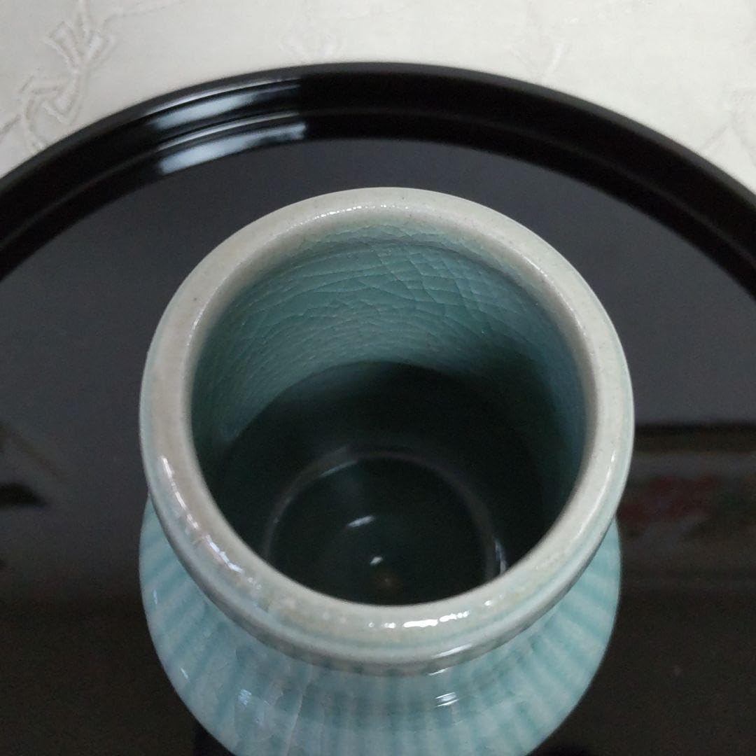 高麗青磁 茶入 柏岩 李相烈 作 共箱あり 茶道具 煎茶道具 61tmxNCIosL._AC_UF1000,