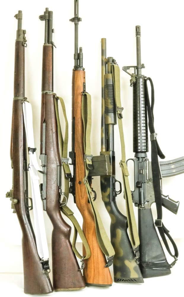 2-Pack Web Slings for M1 Garand USGI Style Two Point OD Cotton Web US Made