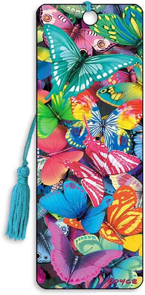 Butterfly Magic - 3D Bookmark - Pack of 6 Pieces: Bk9bfm