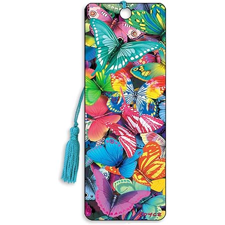 Download Amazon Com 3d Bookmarks By Artgame Top Selling Designs Butterfly Magic Butterfly Hologram Book Mark Books