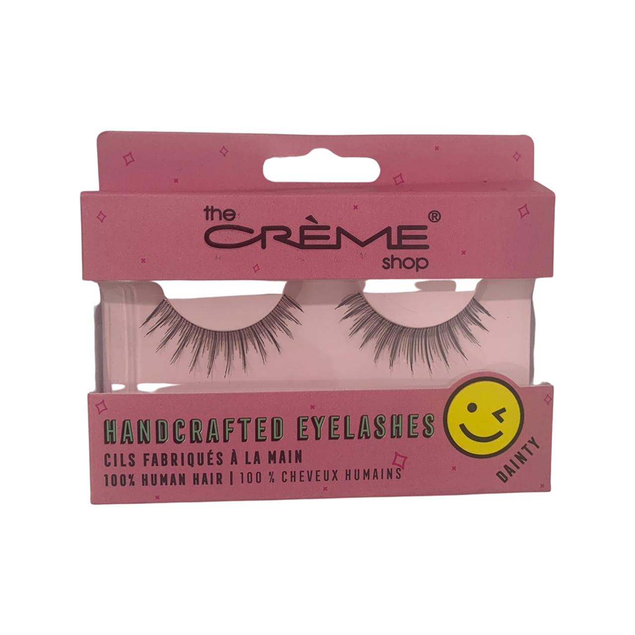 The Crème Shop Natural Defining Eye Lashes. Made with 100% Human Hair -Dainty