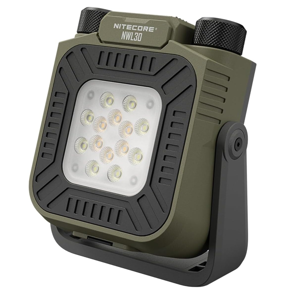 lanterna led portatile 3000 lumeni con usb charging verde