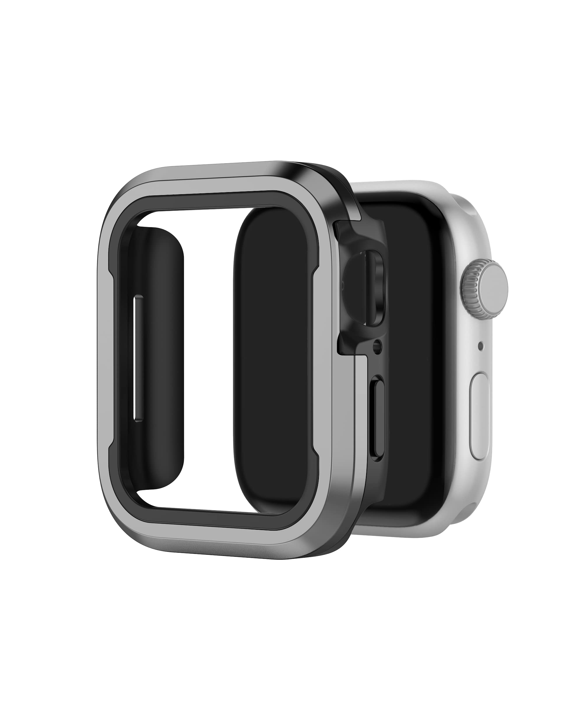 DailyObjects Silver Tough Fit Apple Watch Series Case (45mm) (Watch not Included) (B0BRXH35TN) Amazon Price History, Amazon Price Tracker