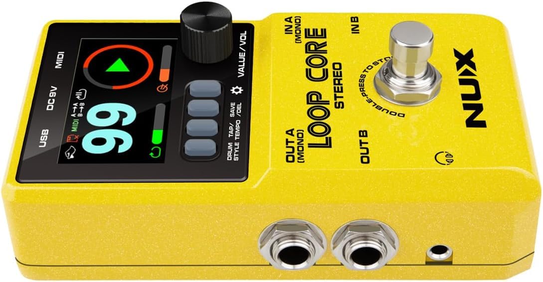 Amazon.com: NUX Loop Core - Pedal de bucle para guitarra