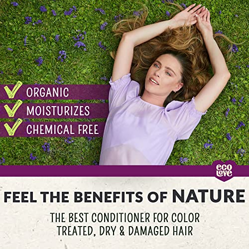Ecolove 737 Natural Conditioner For Dry Damaged Hair And Color Treated Hair - With Natural Lavender Extract thumb #3