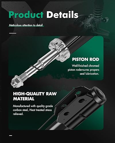 Miniatura 5 de Amortiguadores, par delantero SCITOO de amortiguadores de gas para 1994 1995 1996 1997 1998 1999 2000 2001 2002 2003 2004 para Ford Mustang 3.8L