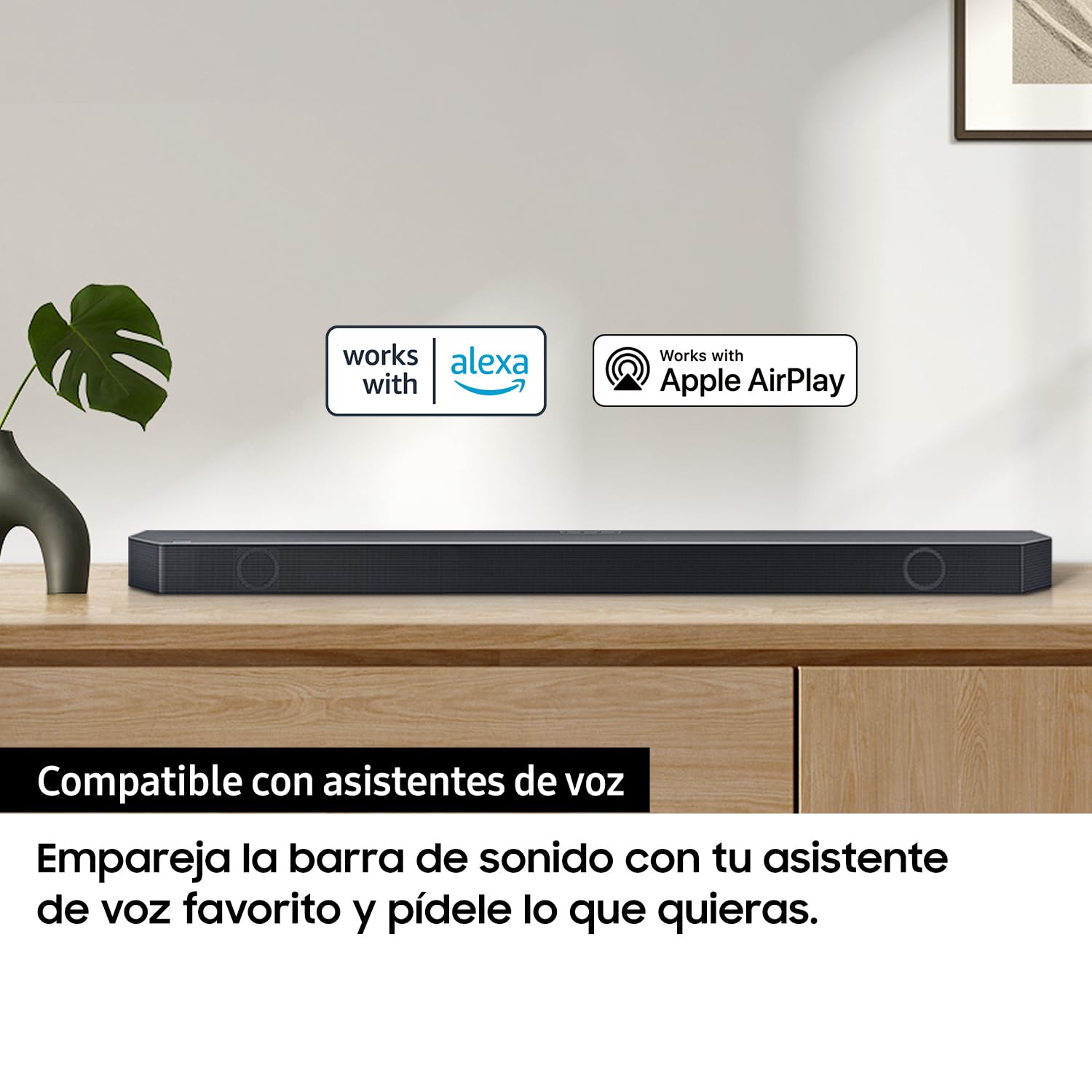 Samsung Soundbar HW-Q800C/ZF Serie Q, 11 Speaker, Wireless Dolby Atmos, Audio a 5.1.2 Canali, Q-Simphony, Compatibile con Alexa e Google Assistant, Black 2023