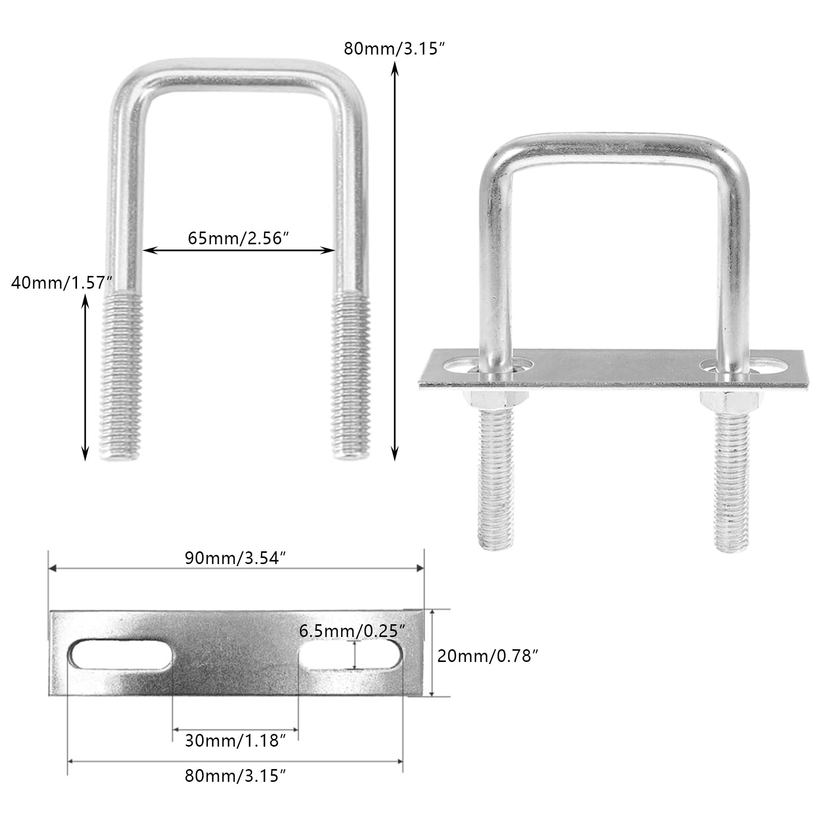 I 10 Migliori Staffe A U Acciaio - Natale 2025 - Foto 8