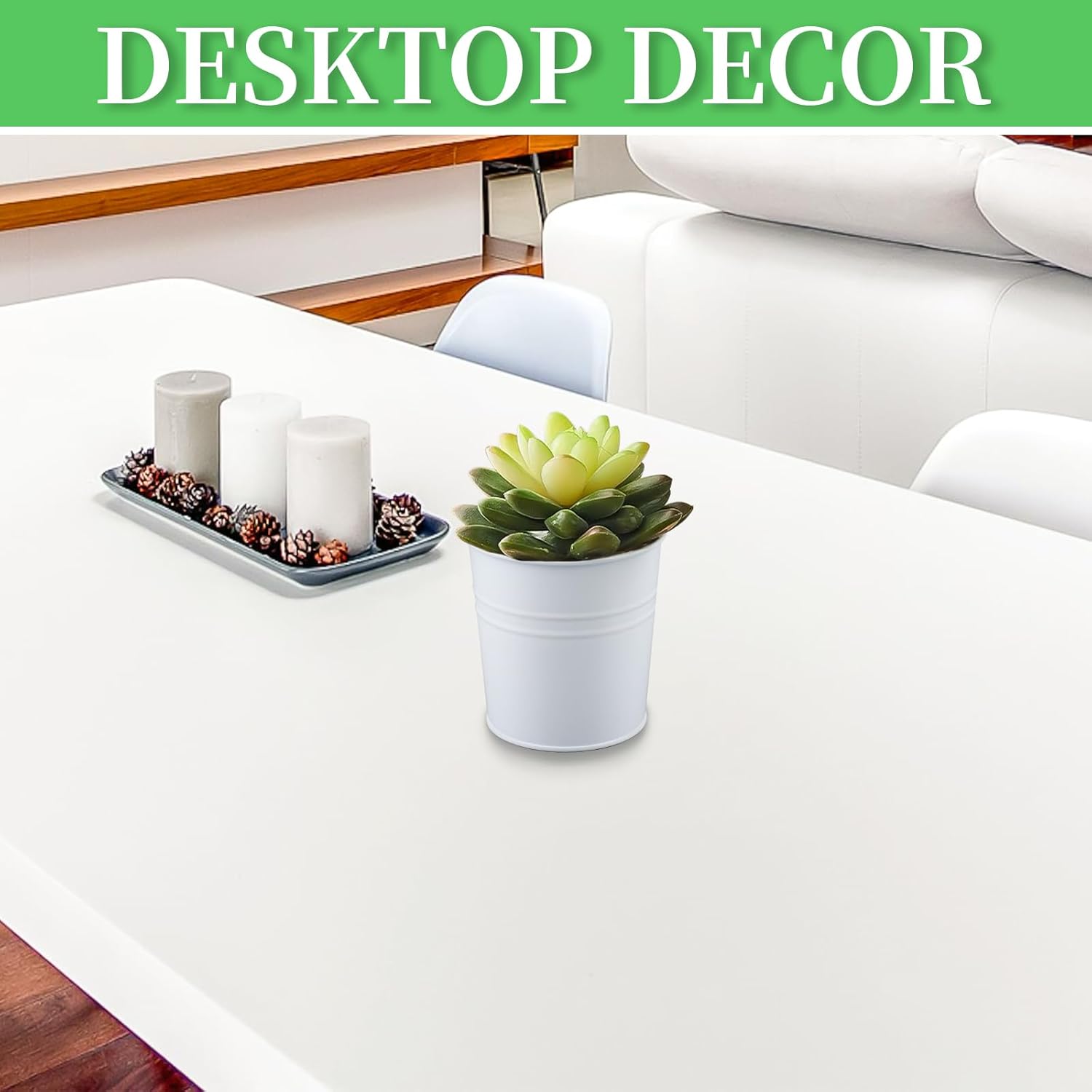 GREANER Flower Boxes for Railings, White Fence Hanging Planters with Detachable Hooks, Metal Iron Bucket Planter for Railing Fence Balcony Garden Home Decor- 10 Packs