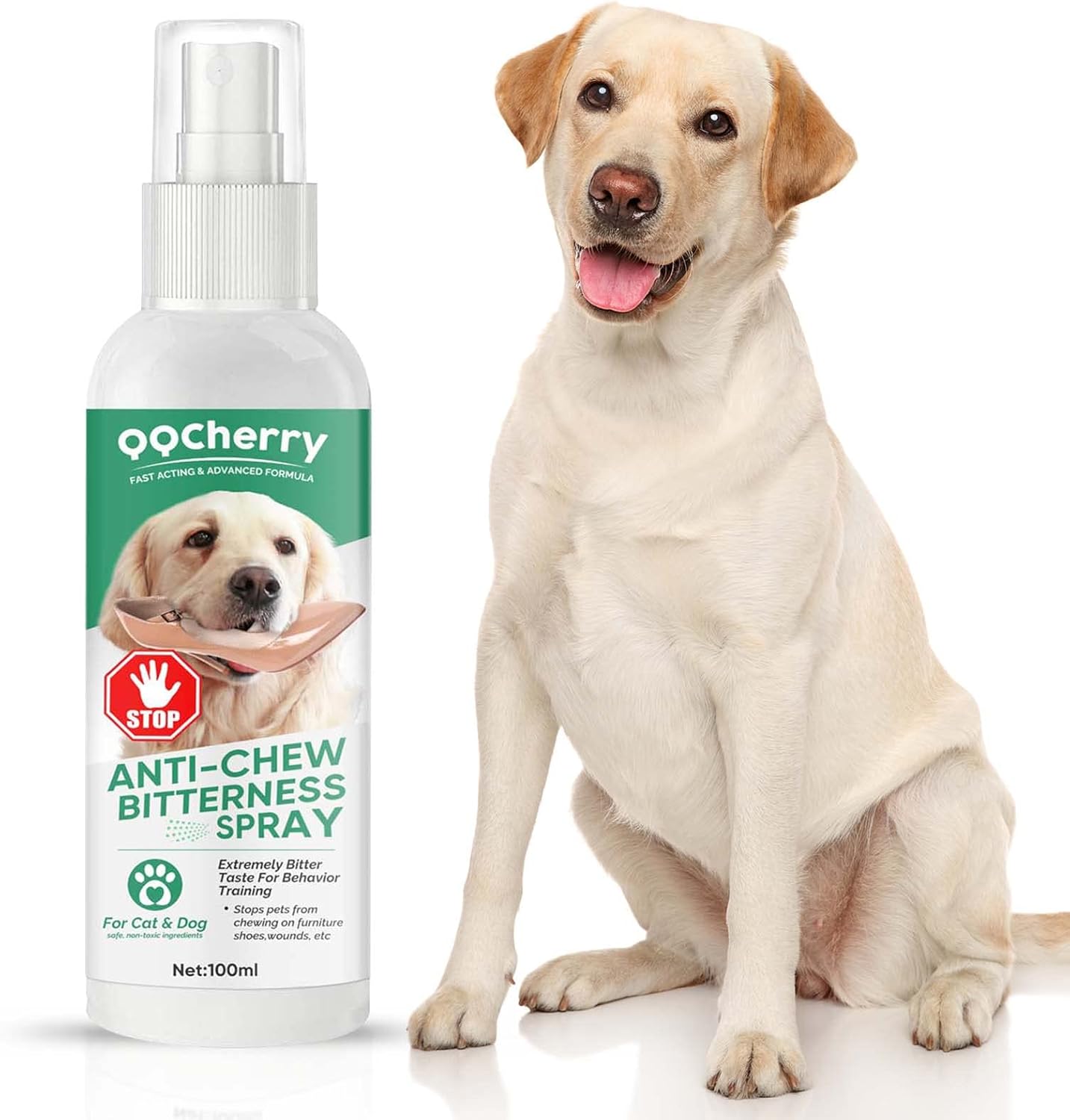 Bitter Spray for Dogs to Stop Chewing, No Chew Spray for Dogs & Cats