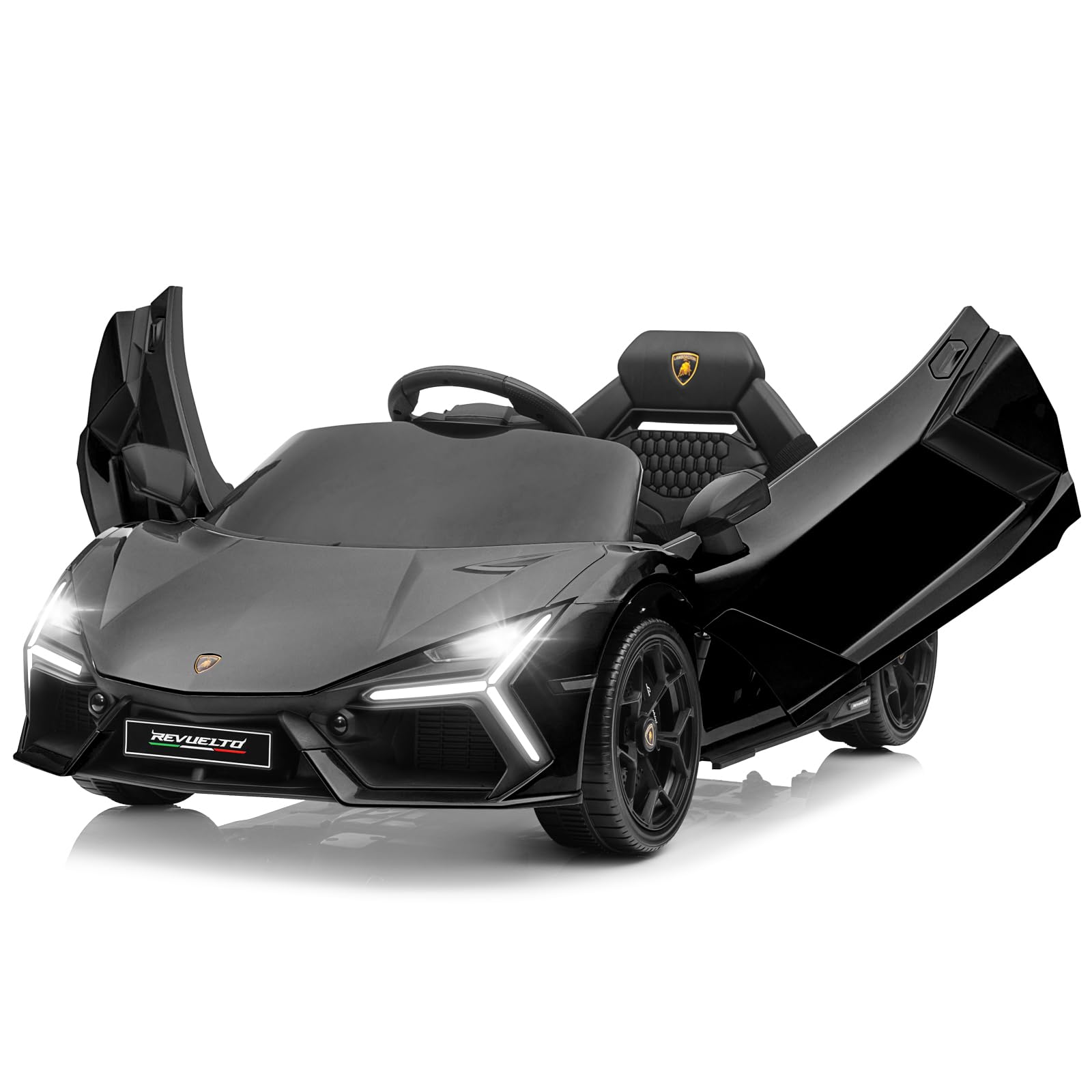 LALAHO Voiture électrique Enfants de Lamborghini 12 V