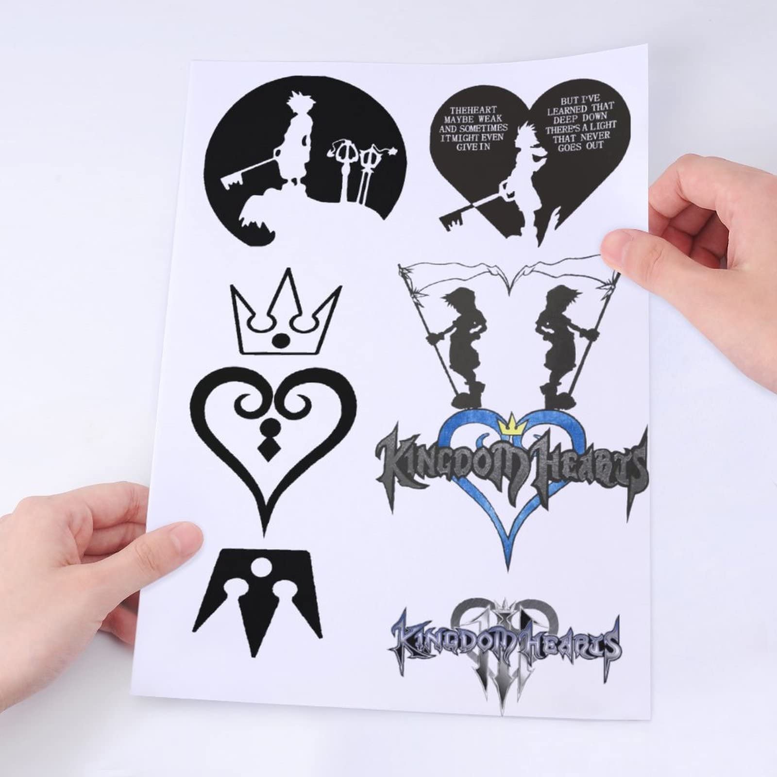 Amazon.co.jp: 防水ステッカーセット キングダムハーツ Kingdom Hearts