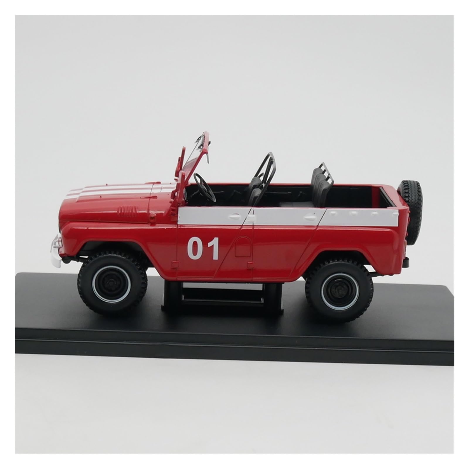 Metallo Scala Replica Rosso 1 24 Per 469B Convertible Off-road Vehicle Modello Di Auto In Lega Giocattolo In Metallo Da Collezione Per Adulti Hobby Veicoli Giochi Set
