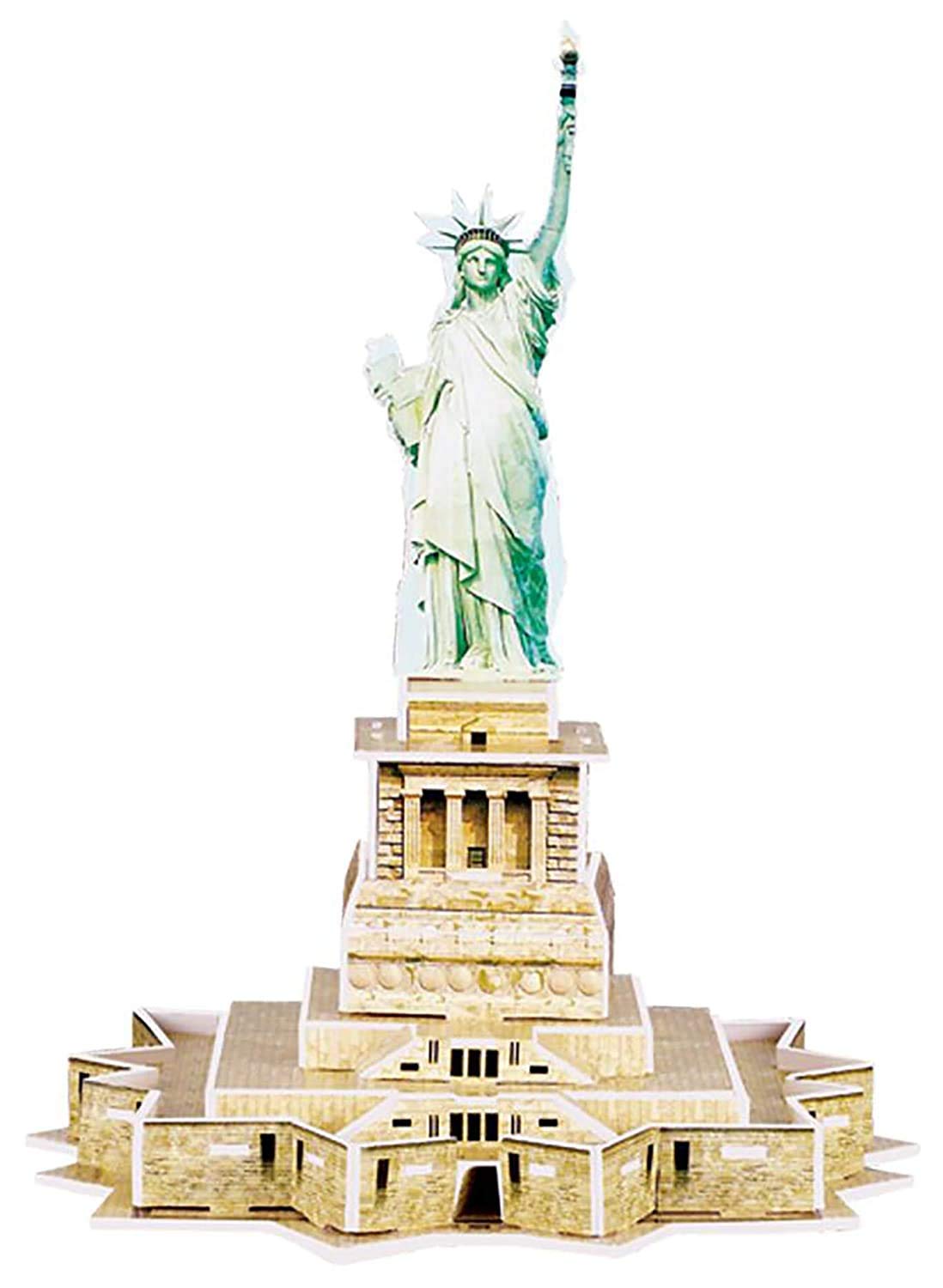 3D Statue of Liberty Puzzle Famous USA Landmark Model 22 Pieces