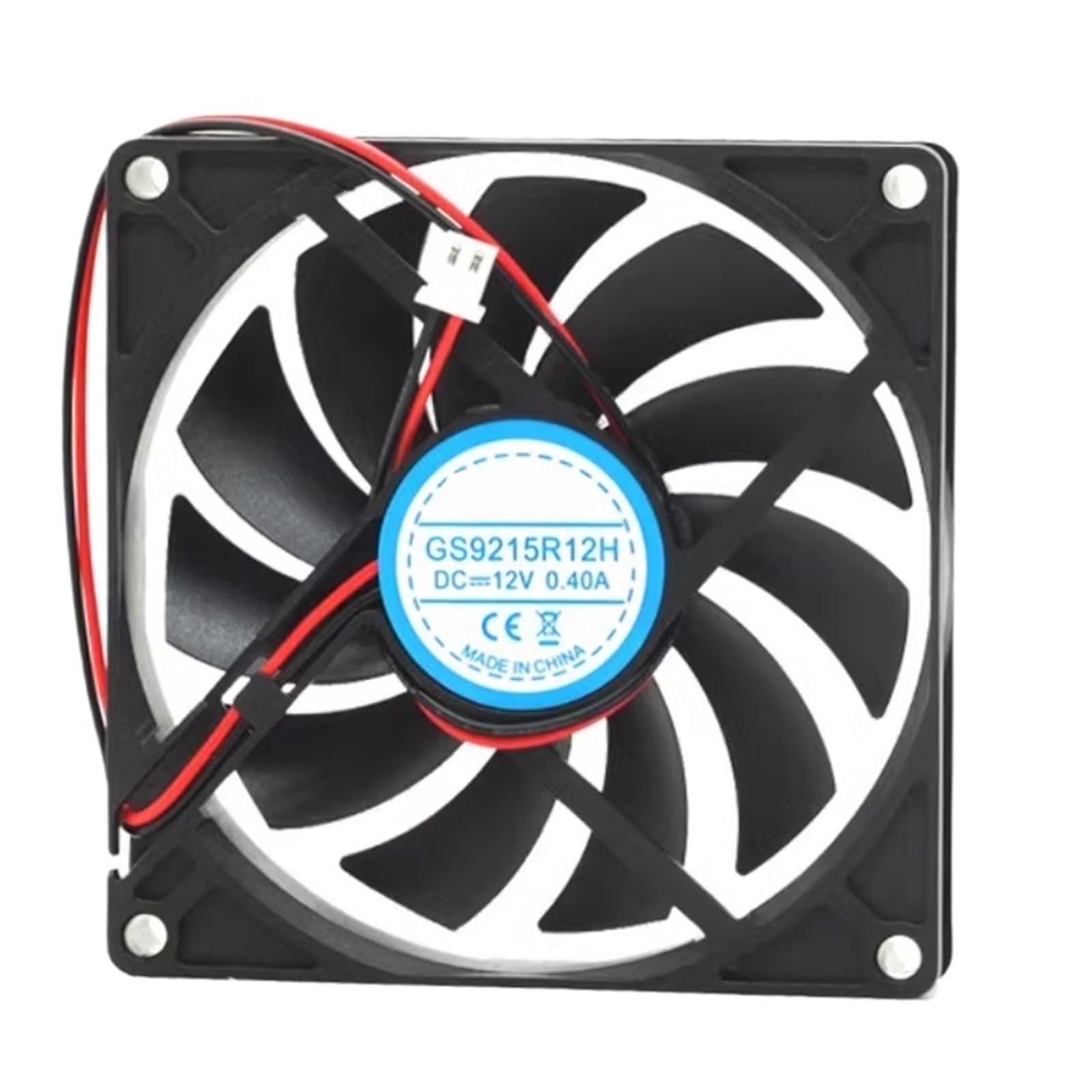 YUSKICCNE GS9215R12H 12V-0.40A 90X90X15MM 2WIRE DC axial Fan