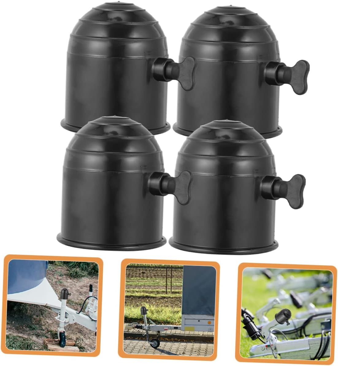 12pcs Trailer Hitch Cover Tow Protector for Trucks Rvs and Trailers Easy Install Stable Fit