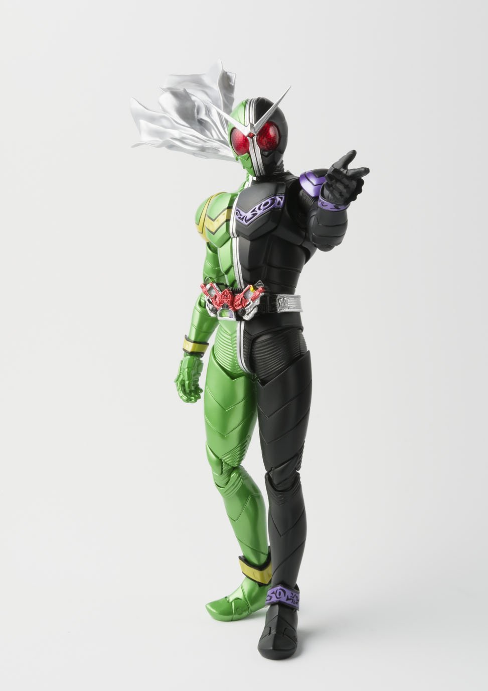 2個S.H.Figuarts 真骨彫製法 仮面ライダーW サイクロンジョーカー特撮