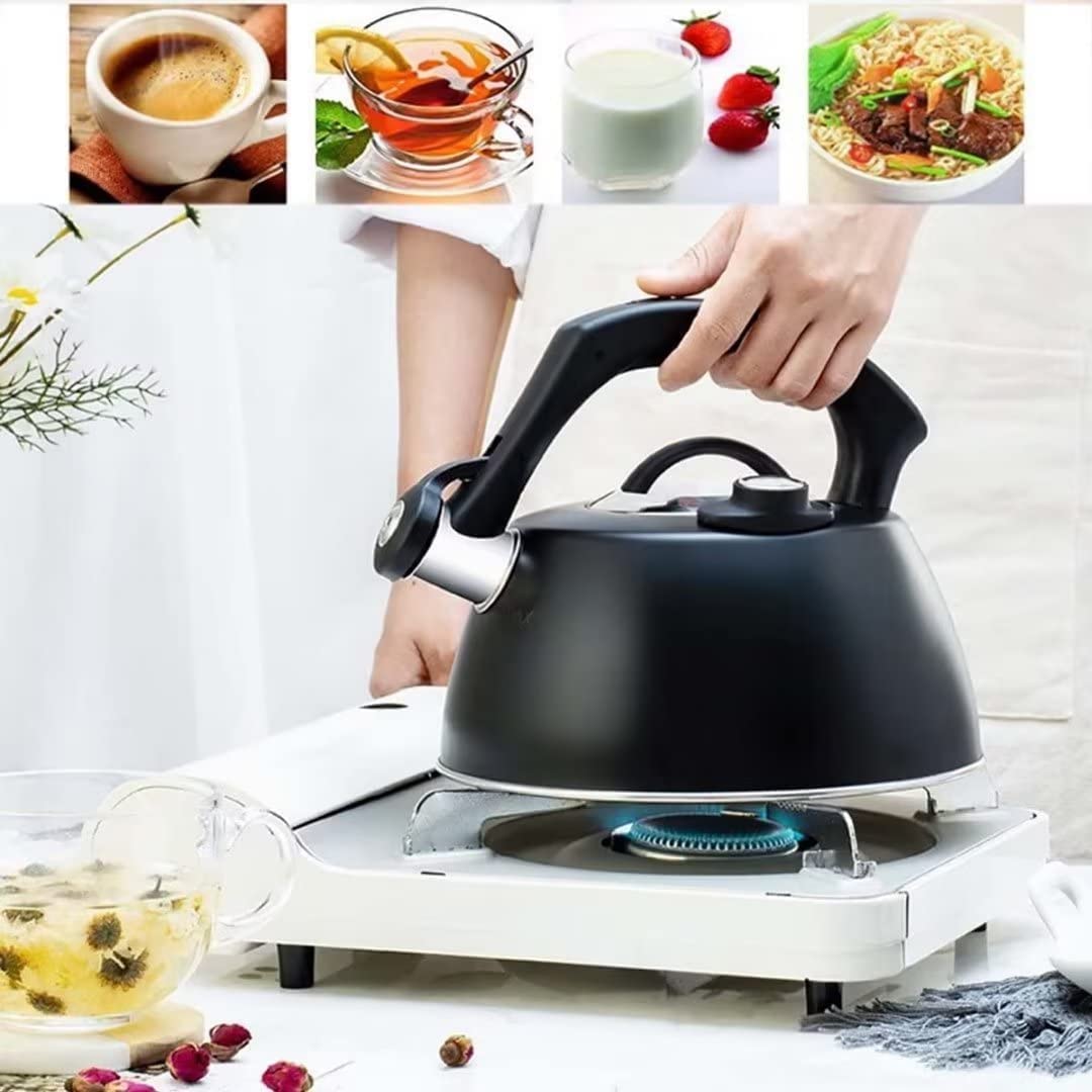 Czajnik z Gwizdkiem Gwizdający Czajnik Do Herbaty Z Termometrem 304 Płyta Kuchenna Ze Stali Nierdzewnej Dzbanek Na Herbatę Czajnik Wodny Czajnik Do Herbaty Do Parzenia Gwizdanie Czajnik Czajnik Kuchen